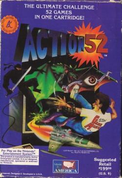 ACTION 52 in 1 games